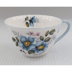 Stunning Shelley Tea Cup with Blue Flowers England